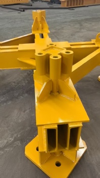 Universal leveling Section for Tower Crane Foundation